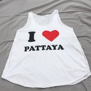 “I Love Pattaya” Tank Top